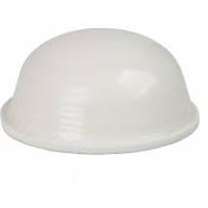White Urethane Bumpers Adhesive Back .437 inch diameter (11.1mm) Hemisphere shape 500/bag